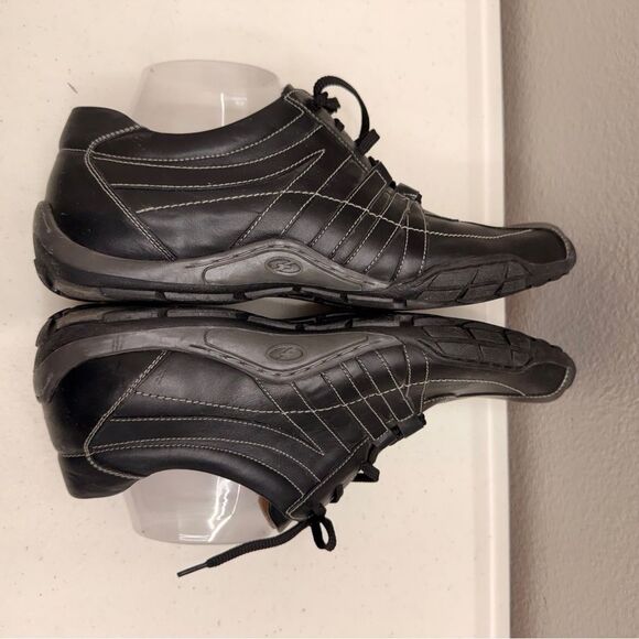 Florsheim Men's Toronto Oxford Shoes Size 10.5 Black Leather Lace up - Picture 11 of 14